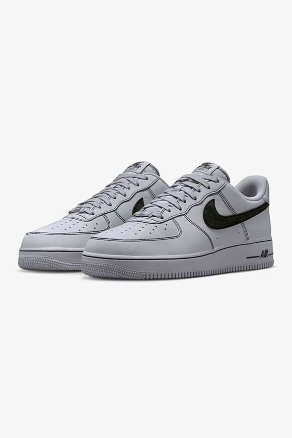 Nike Air Force 1 '07 LV8 Sneaker - Wolf Grey + Black EU42 Herren