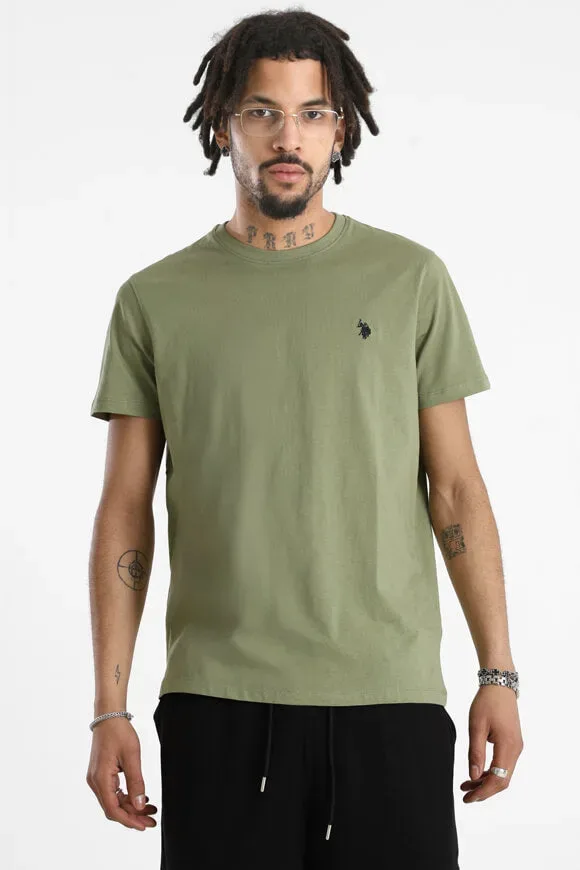 U.S. Polo Assn. Mick T-Shirt - Olive M Herren