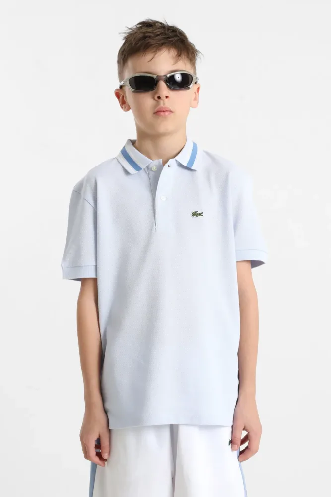 Lacoste Poloshirt - Light Blue 14 Kids