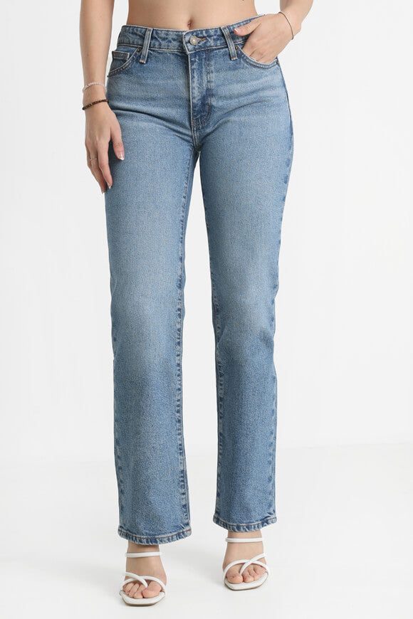 Guess Jeans G08 Straight Fit Jeans - Light Vintage Wash 27 Damen