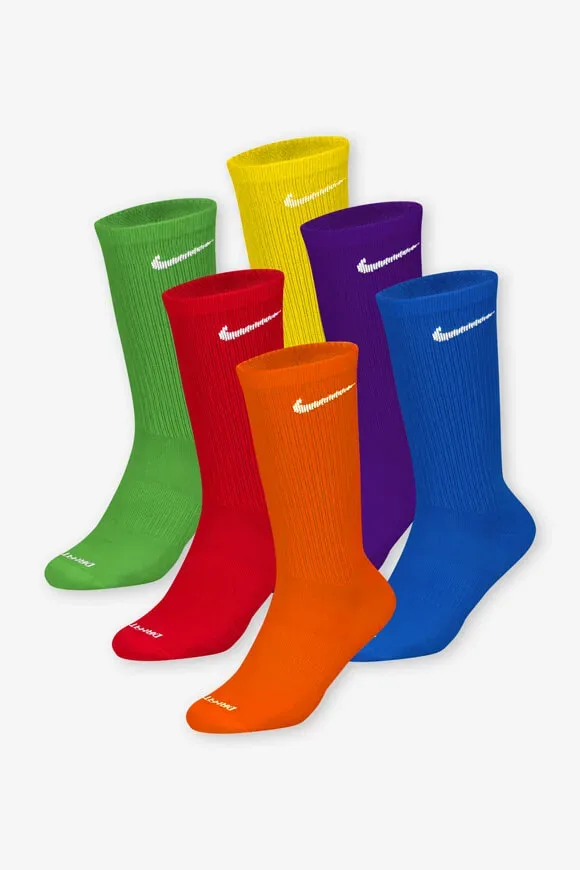 Nike Sechserpack Socken - Mehrfarbig EU42-46