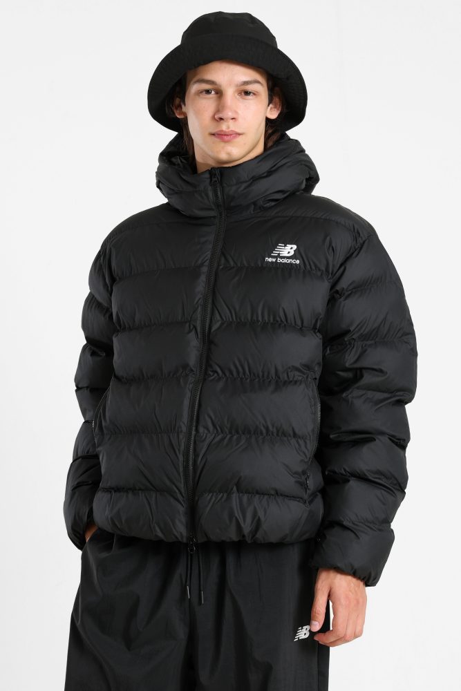 New Balance New Balance Boston Puffer Jacket Herren, schwarz, Grösse: M  Herren, schwarz, Grösse: M
