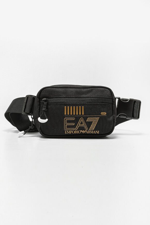 EA7 Emporio Armani Bauchtasche - Black + Gold Einheitsgroesse Herren