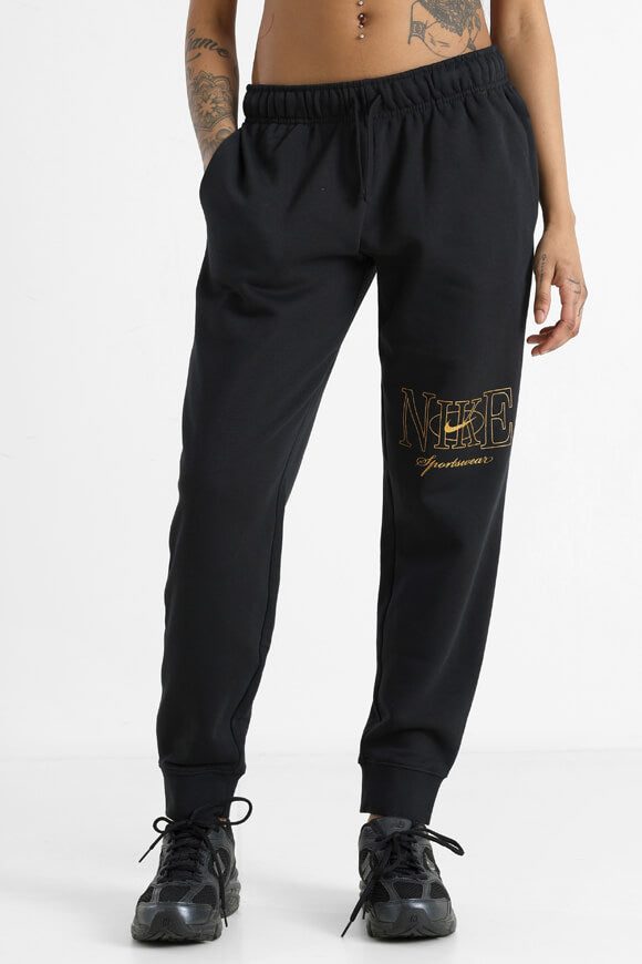 Nike Sportswear Club Fleece Sweathose - Black S Damen