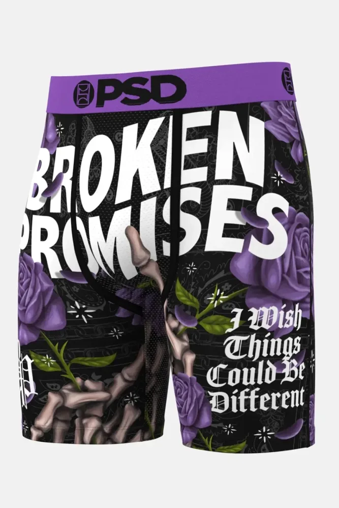 PSD Underwear Broken Promises Boxershorts - Wish Purp S Herren