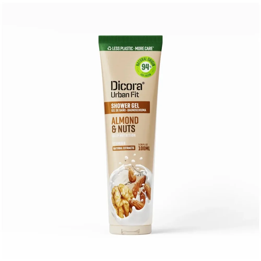 Dicora Urban Fit Bagnoschiuma Vitamina B Mandorle e Noci 100ml ? Gel doccia