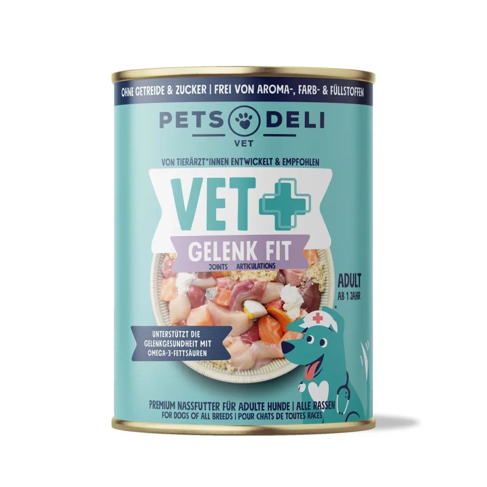Nassfutter Vet Gelenk Fit für Hunde - 400g / Einzeldose