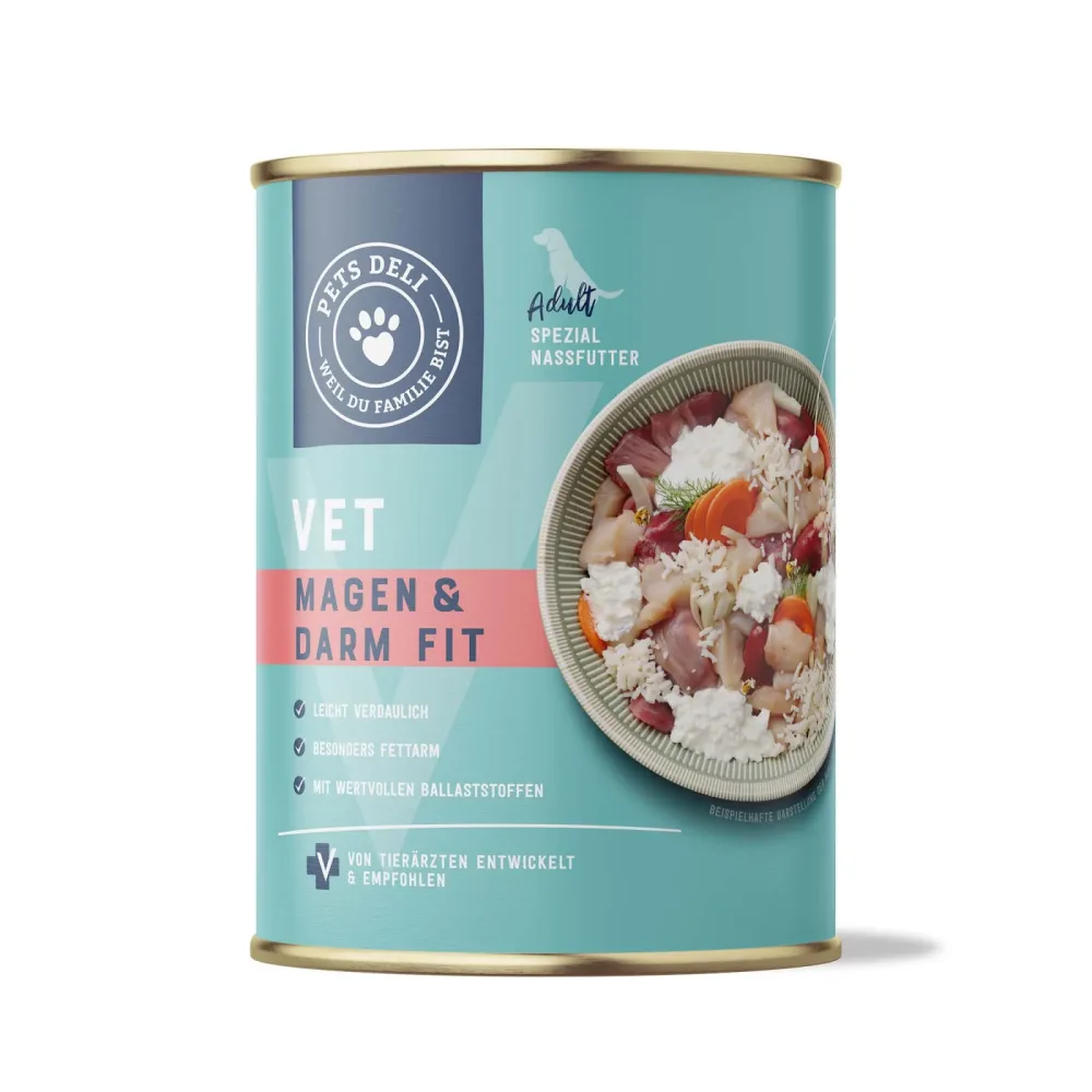Nassfutter VET Magen & Darm Fit für Hunde (POS) - 400g / Einzeldose