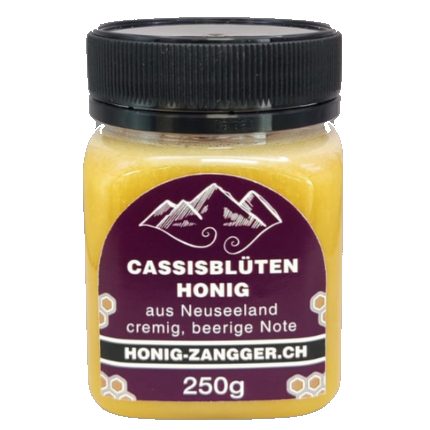 Cassisblüten Honig Neuseeland