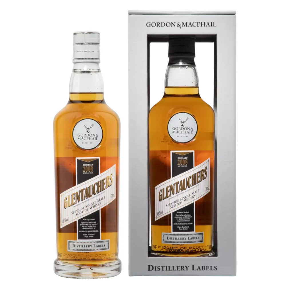 Glentauchers Gordon & Macphail Distillery Labels 2008