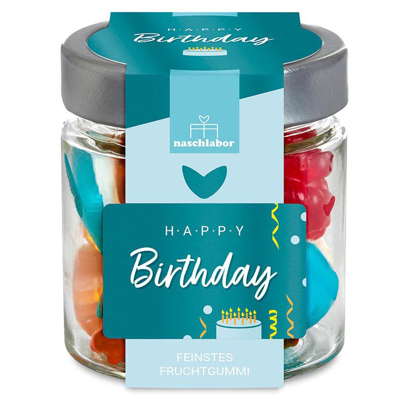 Happy Birthday Fruchtgummi