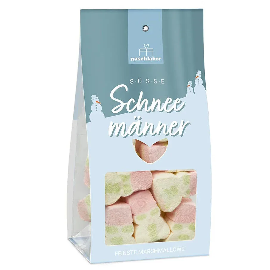 Süsse Schneemänner Marshmallows