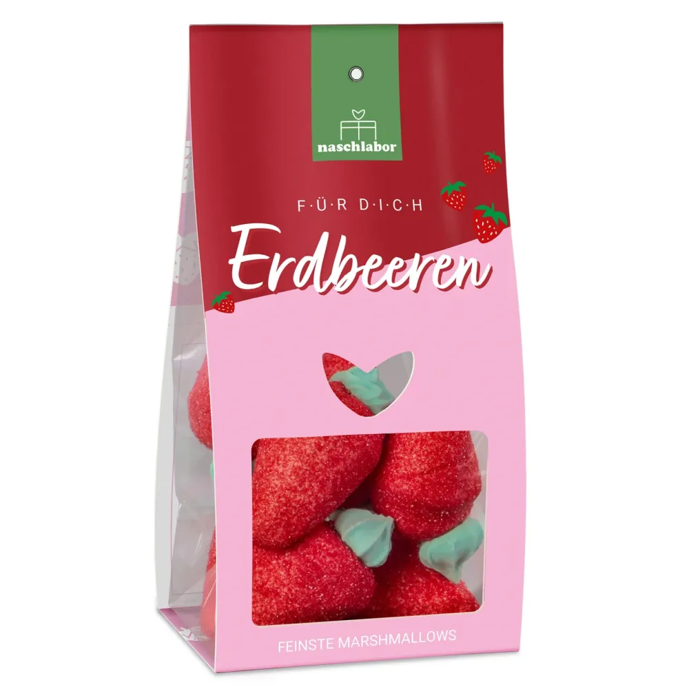 Für Dich Erdbeeren Marshmallows
