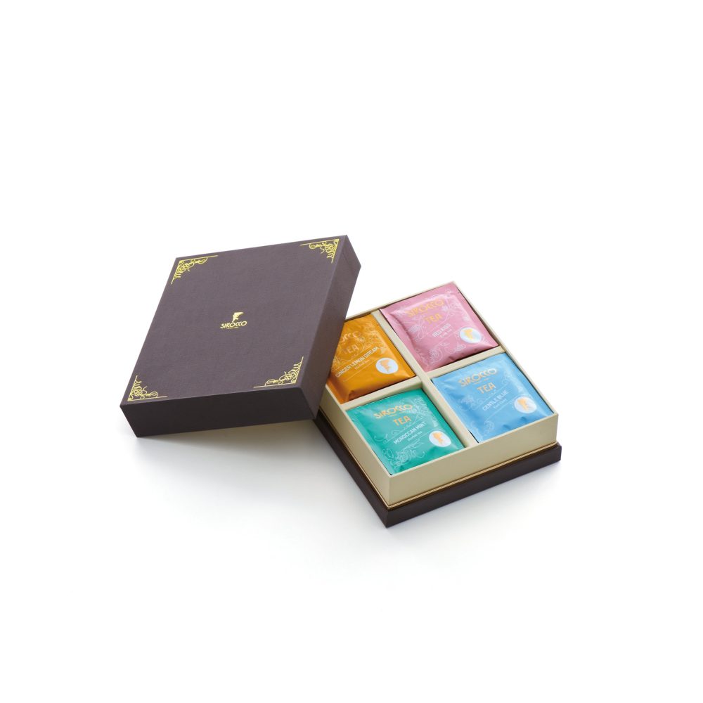 Tee Geschenkbox 4er