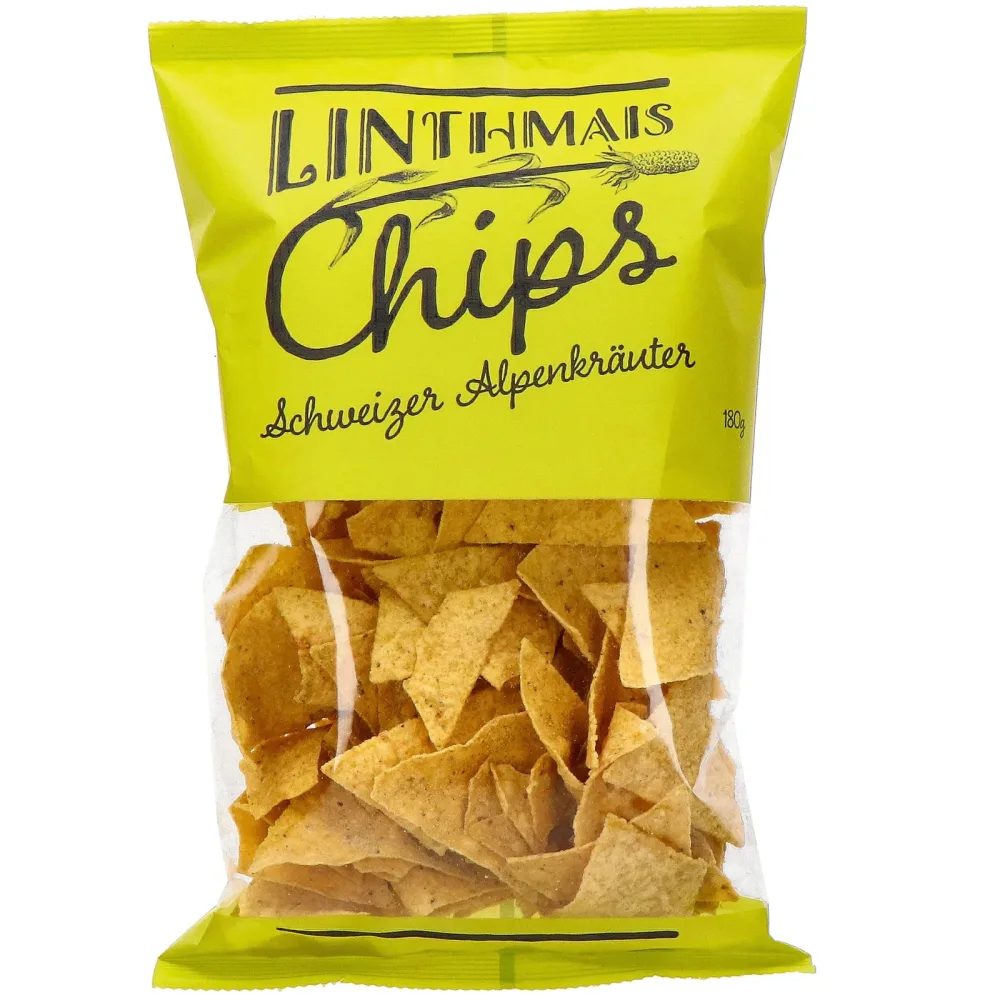 Linthmais Tortilla Chips Alpenkräuter