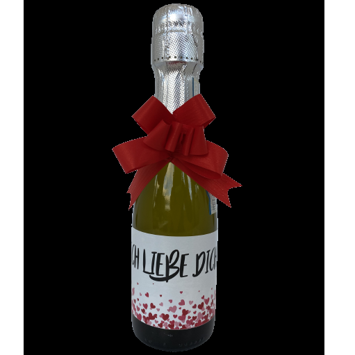 Prosecco Piccolo mit Sprüchen