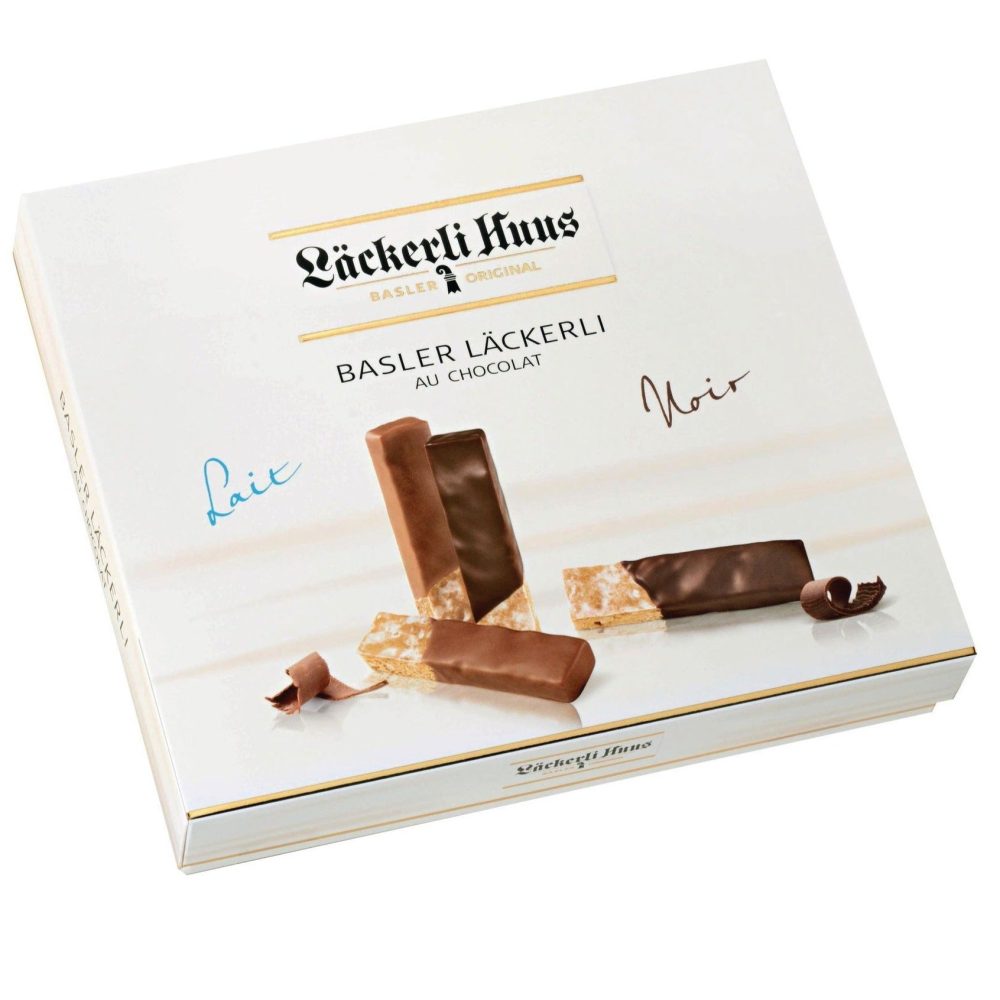 Basler Läckerli au chocolat noir-lait
