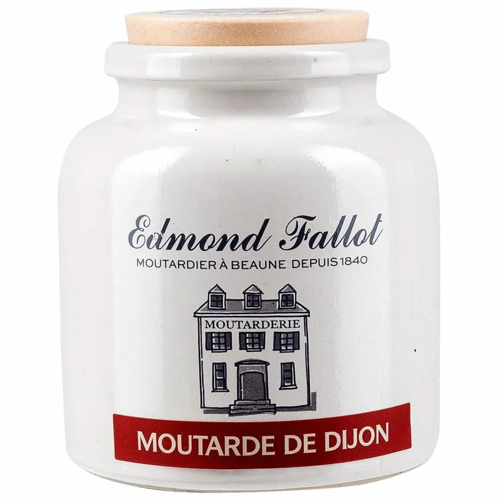 Dijon Senf im Steinguttopf, klassisch
