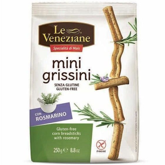 Glutenfreie Mini-Grissini mit Rosmarin