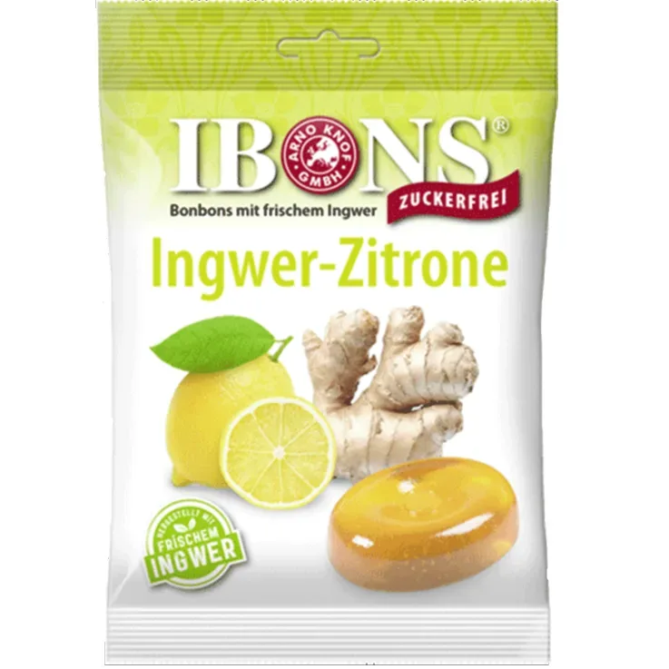 Ingwer-Zitrone zuckerfrei