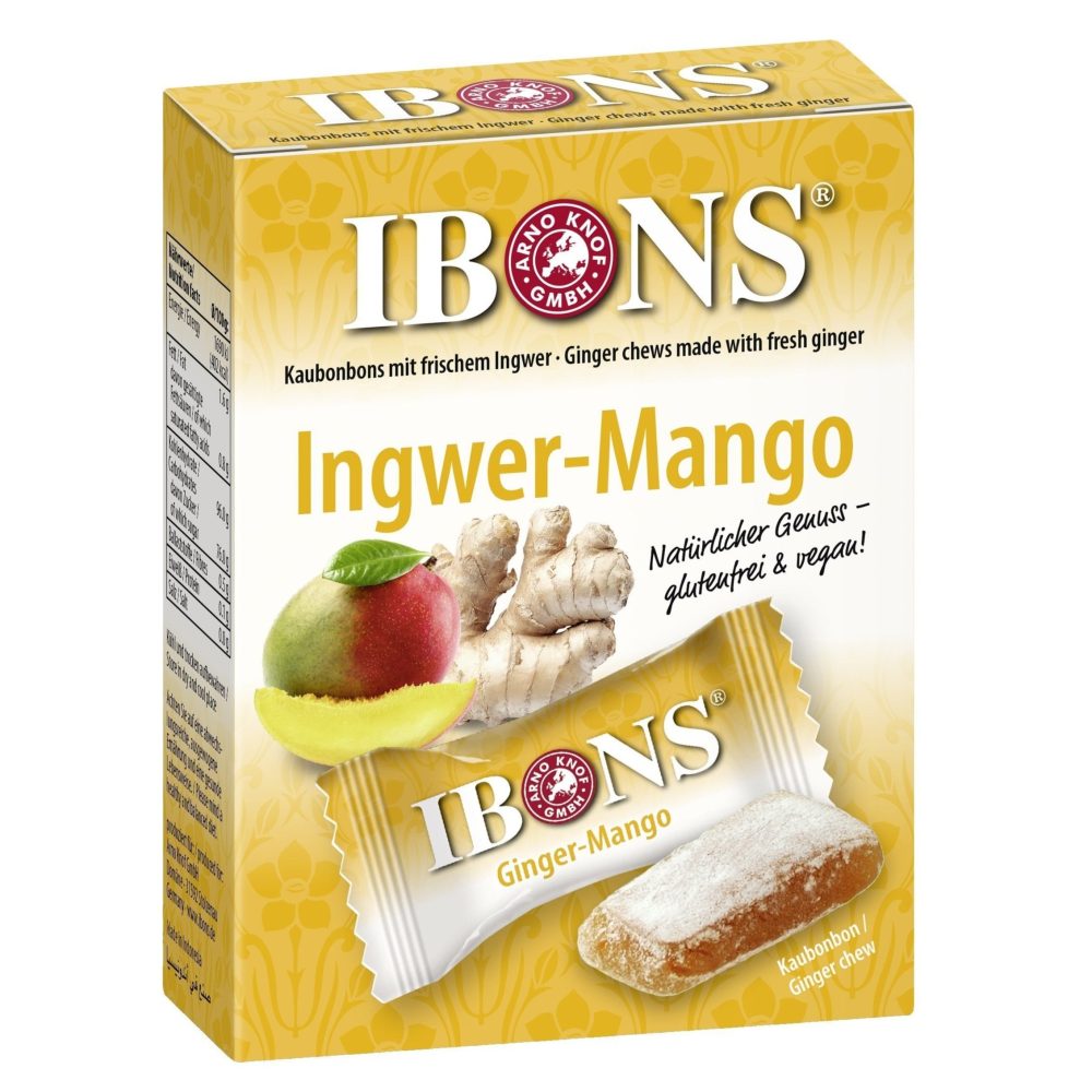 Ingwer-Mango Bonbon