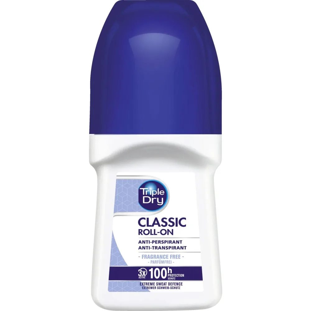 Triple Dry Antitranspirant Roll-on 50 ml