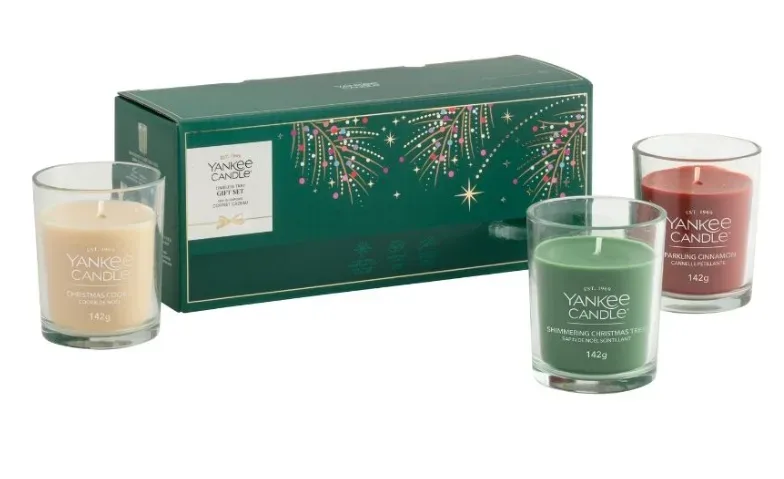 Yankee Candle - Duftkerze im Glas, Set, Grün