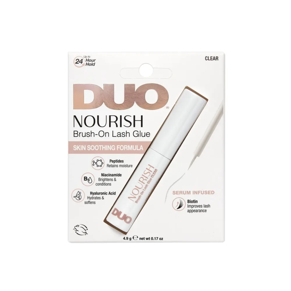 Ardell Nourish Brush-On Lash Glue Clear Duo Box 4.9 g