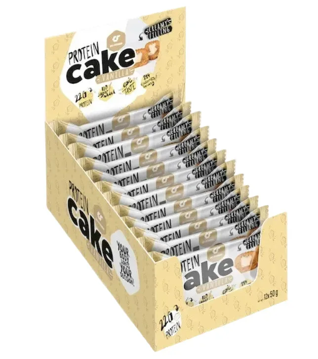 GO FITNESS Protein Cake Vanilla (12x50g)