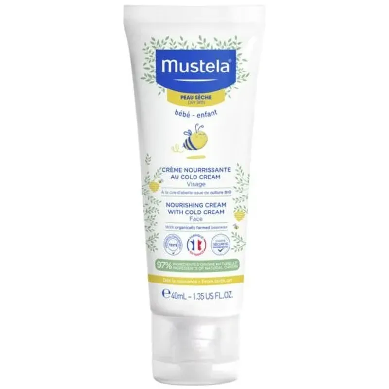 Mustela Gesichtscreme Cold Cream für trockene Haut (40ml)