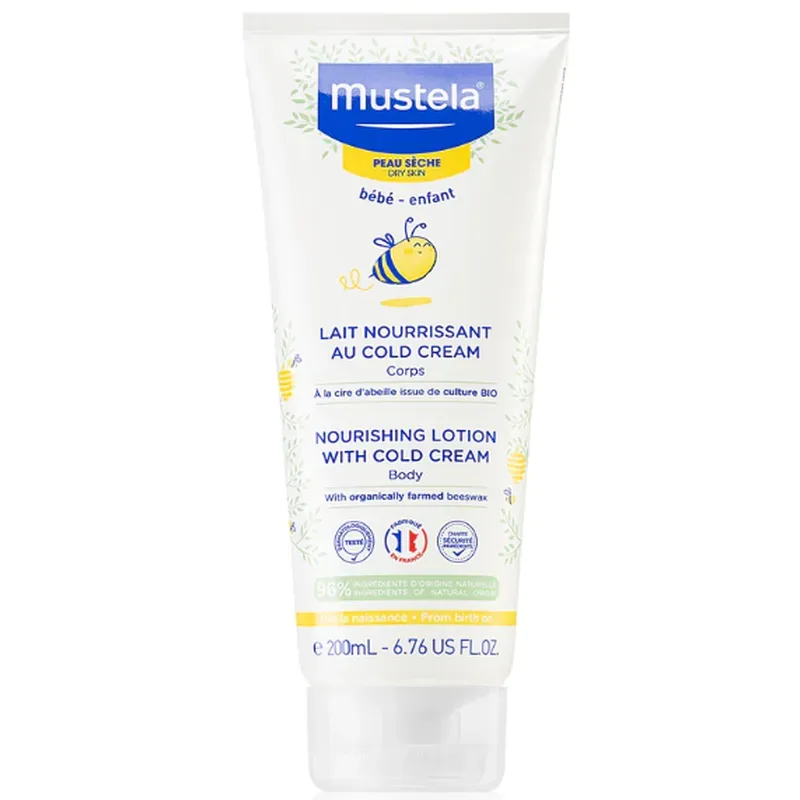 Mustela Nährende Baby Körpermilch Cold Cream (200ml)