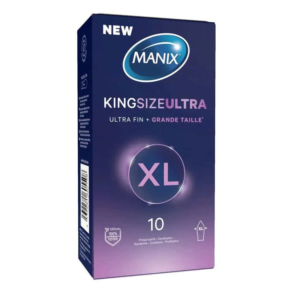 Manix King Size Ultra Präservative XL 10 Stk