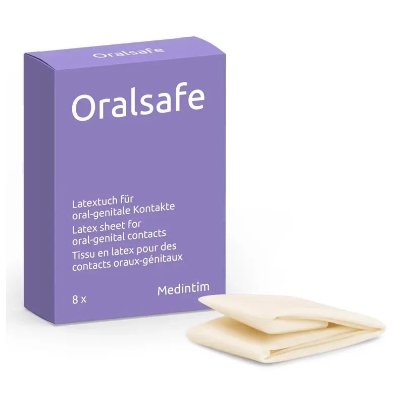 MEDintim Oralsafe Lick Wipes, Erdbeere - Amorana