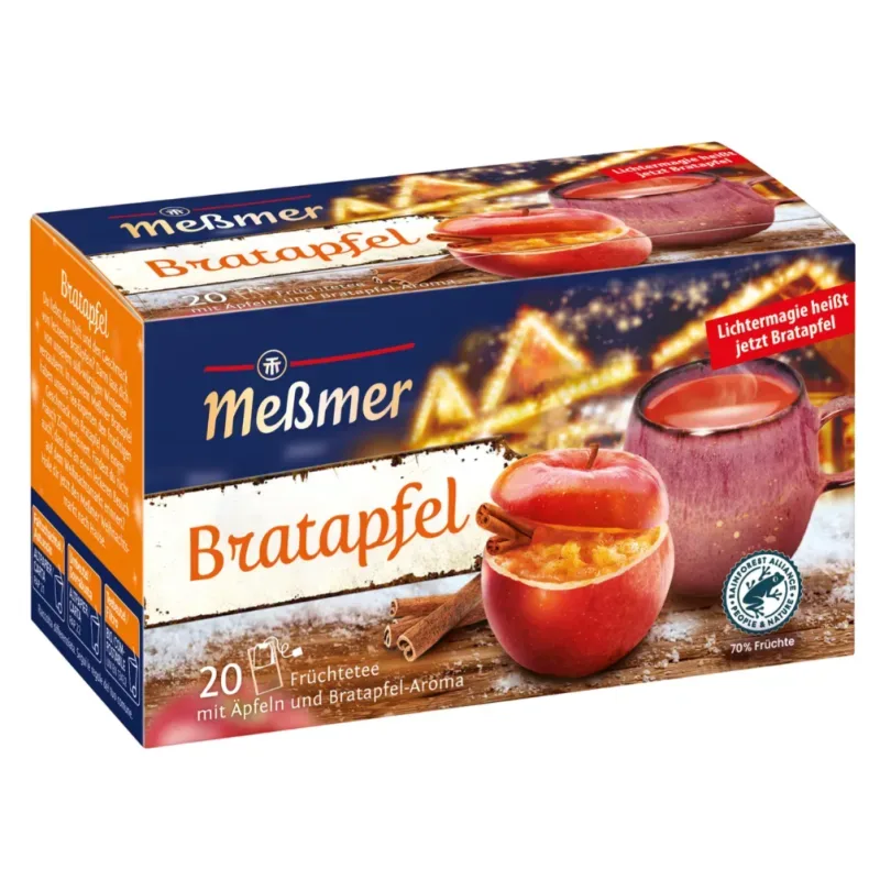 Messmer Früchtetee Bratapfel (20 Beutel)