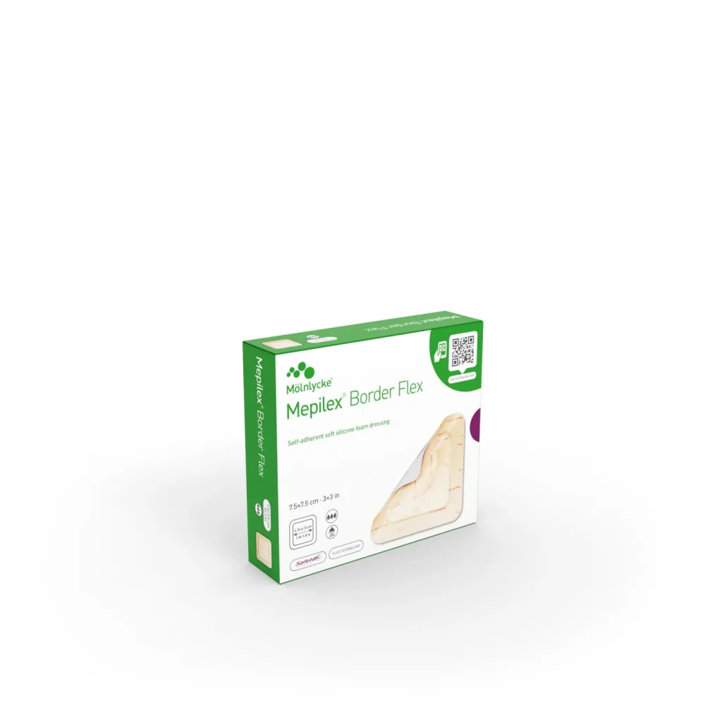 Mepilex Border Flex 7.5x7.5cm 595250 5 Stk