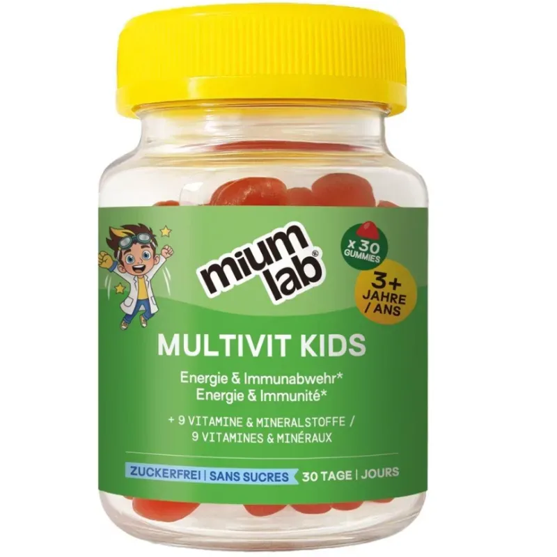 miumLAB Kids Gummies Multivitamin (30 Stk)
