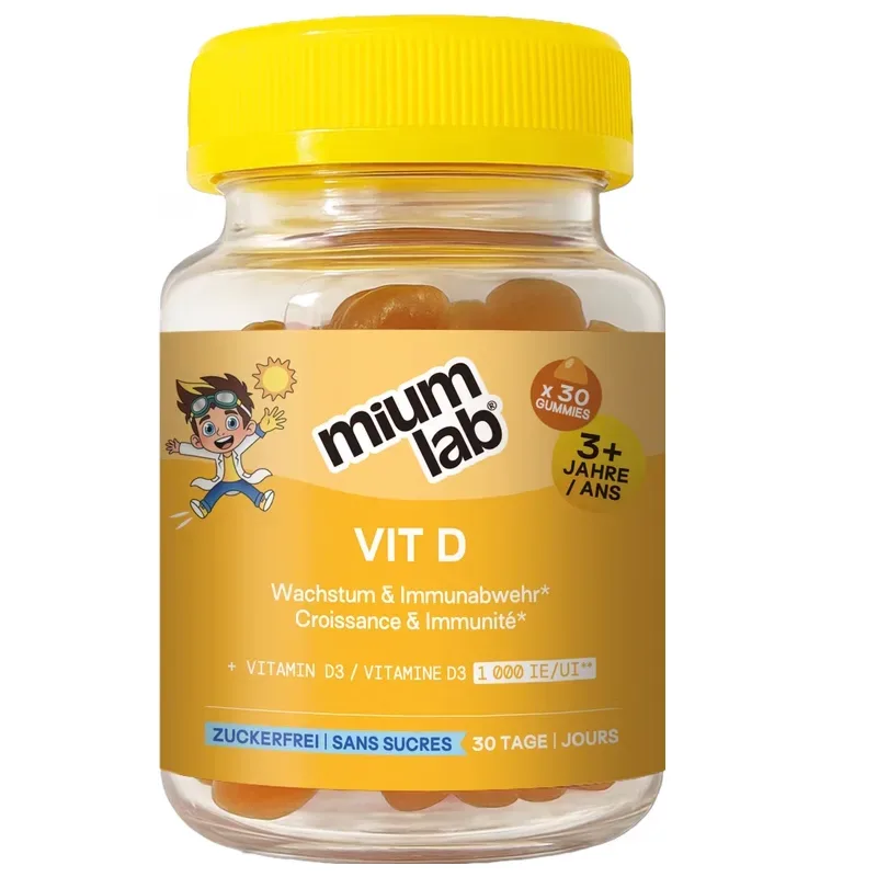 miumLAB Kids Gummies Vitamin D (30 Stk)