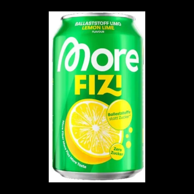 More Nutrition More Fizi Lemon Lime (330ml)