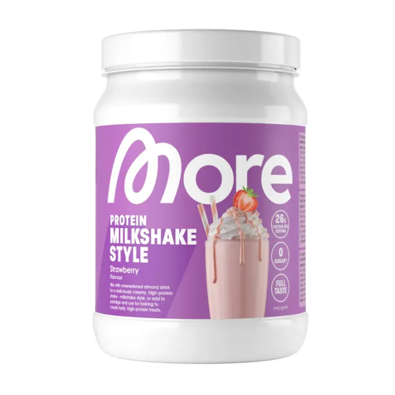More Protein Milkshake Style Strawberry (600g)