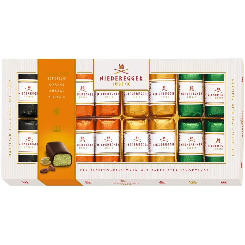Niederegger Lübeck Marzipan Klassiker-Variationen (200g)