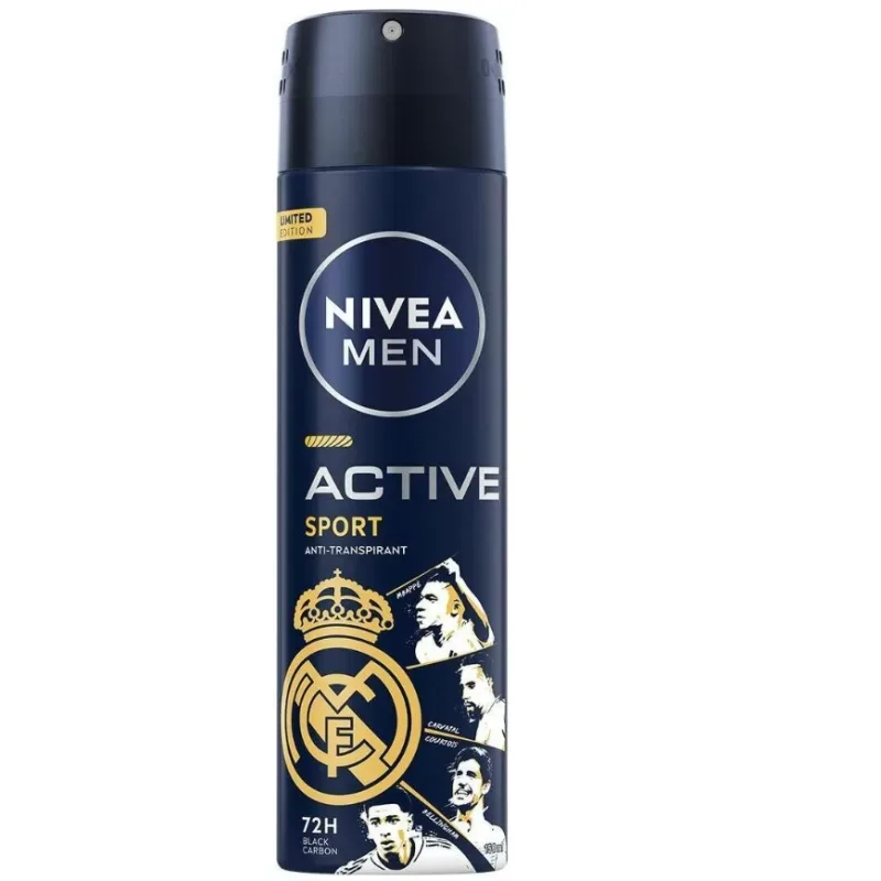 Nivea - Active Deo Spray Male Real Madrid, 150  ml