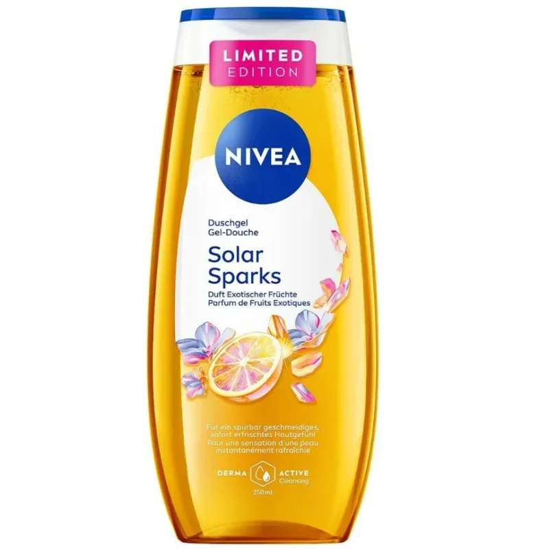 Nivea - Duschgel Solar Sparks, 250 ml
