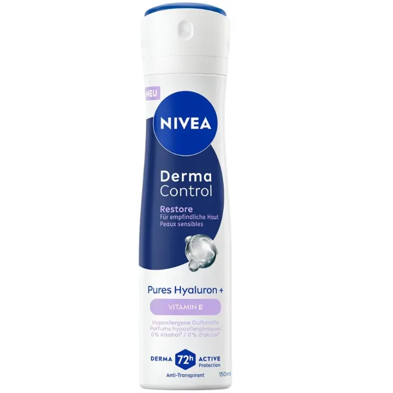 Nivea - Derma Control Restore Deo Spray Female, 150  ml