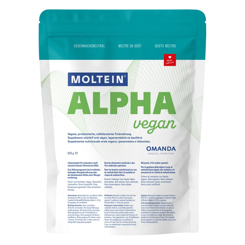 Moltein Alpha Vegan Geschmacksneutral (670g)