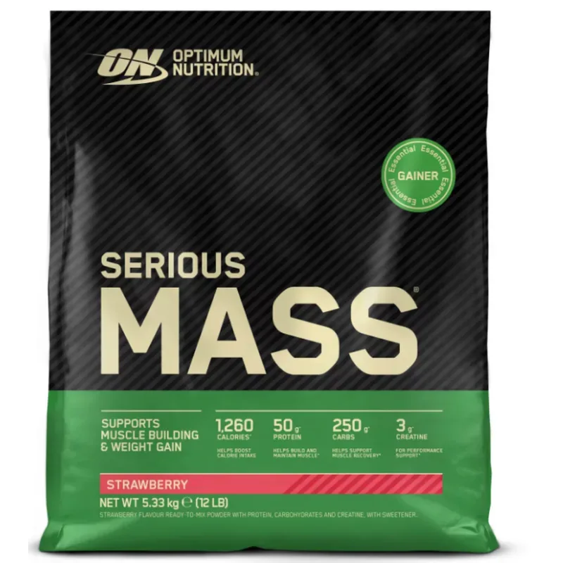 Optimum Nutrition Serious Mass Strawberry (5.33kg)