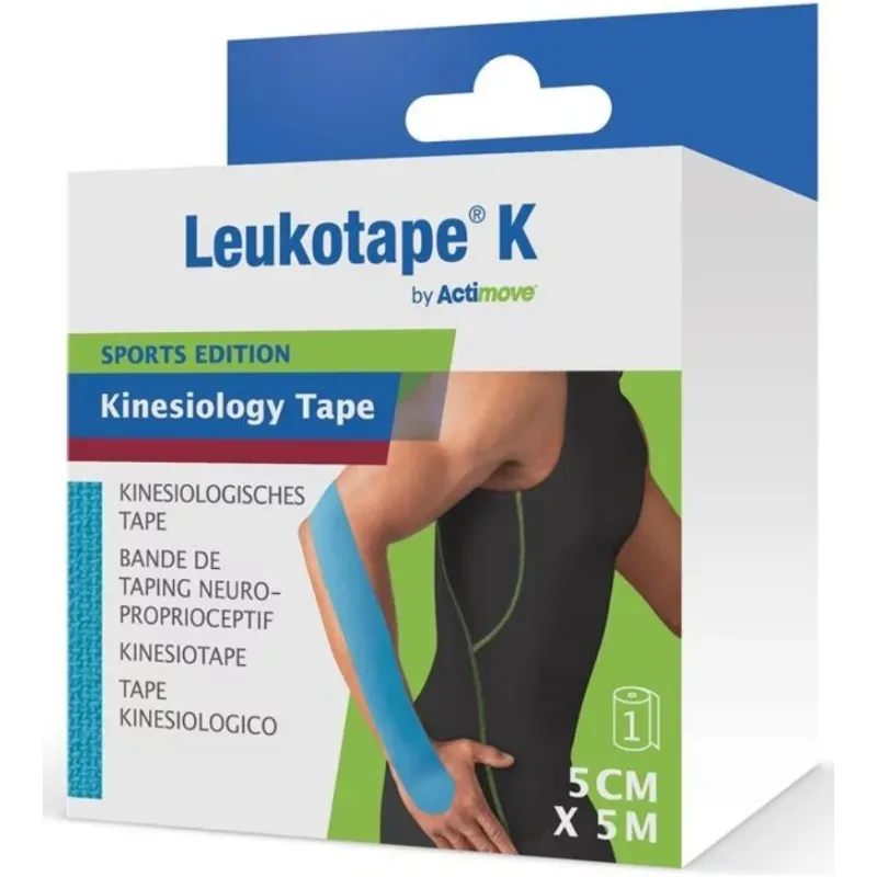 Actimove Leukotape K hellblau, 5cmx5m (1 Stk)