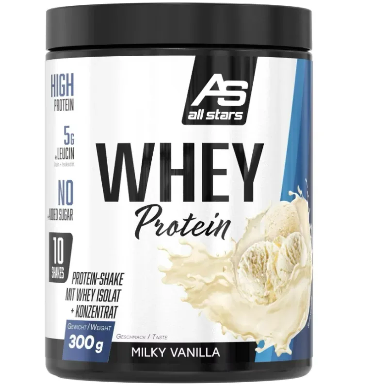 All Stars 100% Whey Protein Milky Vanilla (300g)