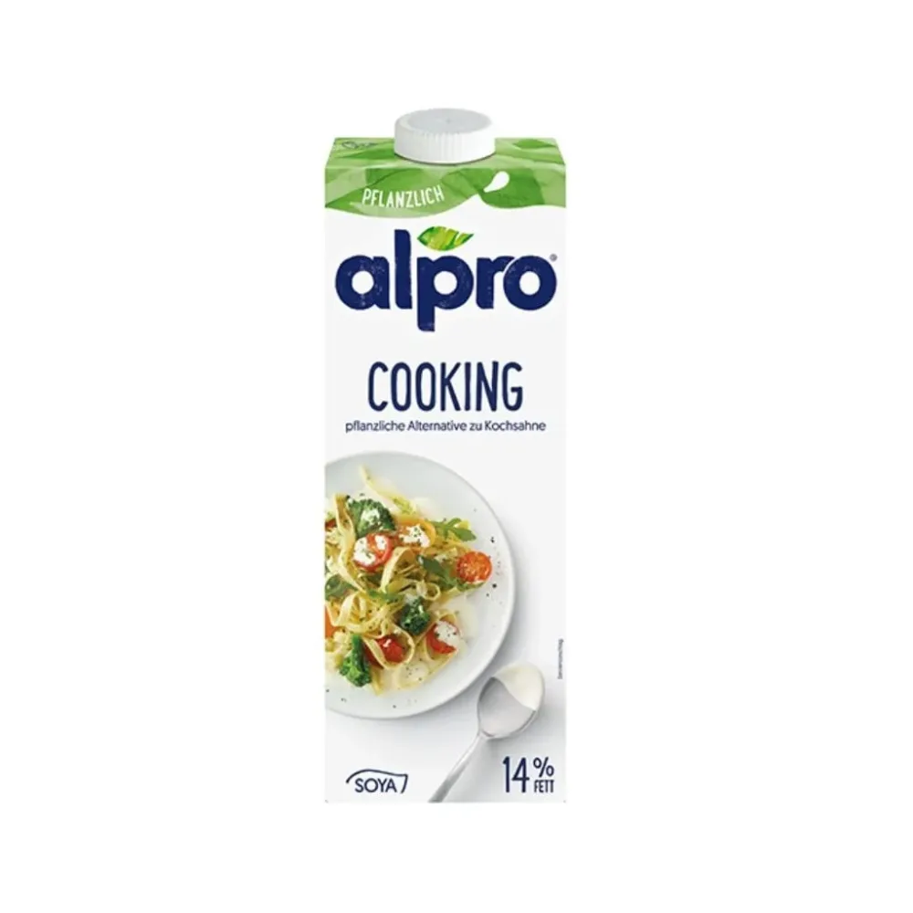 alpro Soja-Kochcreme Cooking (12x1 Liter)
