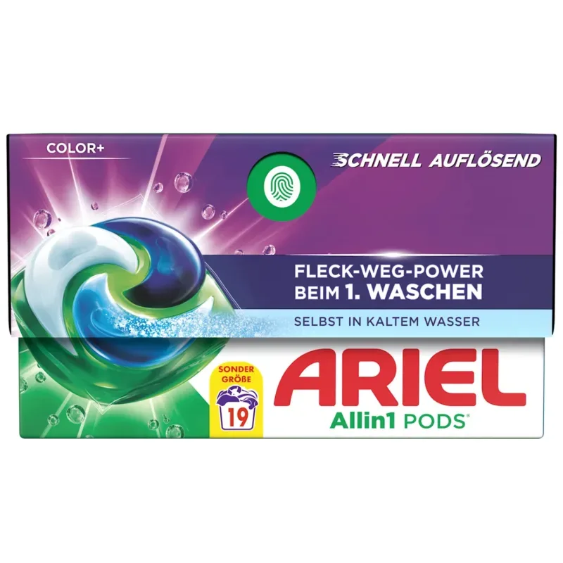 Ariel All-in-1 Pods Color für 19 Waschladungen (38 Stk)