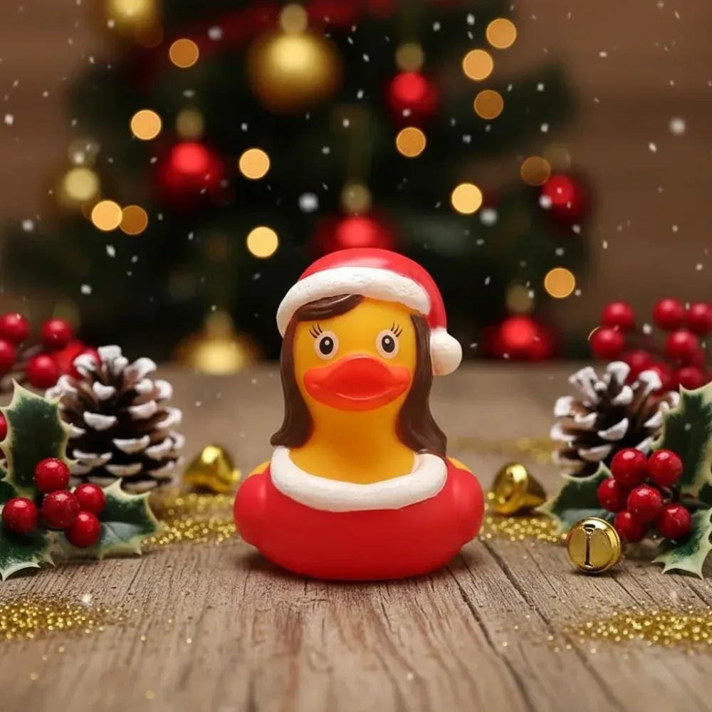 LiLaLu Badeente Weihnachtsfrau (1 Stk)
